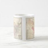 Mug Vintage Map of Albany (Centre)