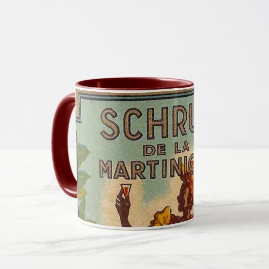 Mug Vintage Martinique (Devant gauche)