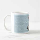 MUG VINTAGE MCM CERAMIC KITTY CATS  (Gauche)