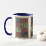 Mug Vintage Menorah, Festival des lumières Happy Hanou<br><div class="desc">Illustration vintage image de la judaïque religieuse avec une Menorah antique aux bougies. Joyeux Hanoukka Chanukah,  Chanukkah ou Chanuka ! Le Festival des Lumières et Fête de la Dédication,  est un jour férié juif de huit jours.</div>