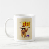 Mug Vintage Miami Beach (Gauche)