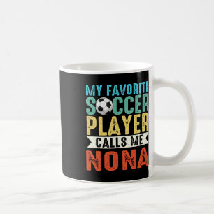 Mug Vintage Mon Joueur De Football Favori M'appelle No