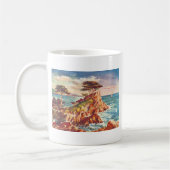 Mug Vintage Monterey Coastline California Tourisme USA (Gauche)