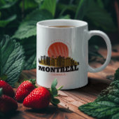 Mug Vintage Montréal Canada Skyline