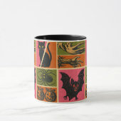 Mug Vintage Motif Halloween (Centre)