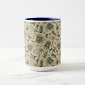Mug Vintage Motif tropical (Centre)