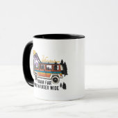 Mug Vintage Mountain Adventure (Devant gauche)