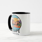 Mug Vintage Mountain Adventure (Devant gauche)