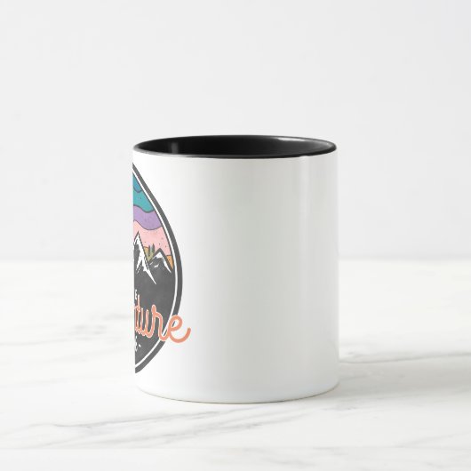 Mug Vintage Mountain Adventure (Centre)