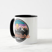 Mug Vintage Mountain Adventure (Devant gauche)
