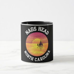 Mug Vintage Nags Head North Carolina NC les années 70