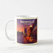Mug Vintage Nashville Tennessee (Gauche)