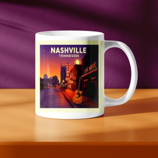 Mug Vintage Nashville Tennessee