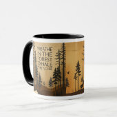 Mug Vintage Nature Journal - Tea-Stained Mix Media (Devant gauche)
