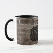 Mug Vintage Né Dans Les Années 80 (Gauche)