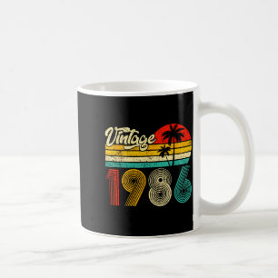 Mug Vintage Né En 1986 Drôle 40e Anniversaire 40 Ans