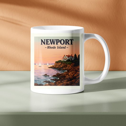 Mug Vintage Newport Rhode Island