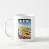 Mug Vintage Nice France (Gauche)