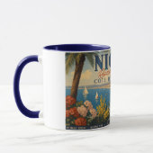 Mug Vintage Nice Reine Côte d'Azur (Gauche)