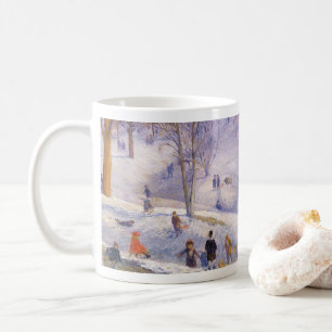 Mug Vintage Noël, Dortoir, Central Park Glackens