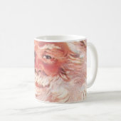 Mug Vintage Noël Père Noël (Devant droit)
