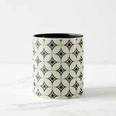 Mug vintage, noir et blanc (Centre)