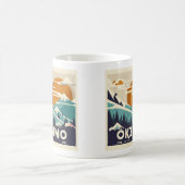 Mug vintage Okemo Winter Getaway - Retro Ski Charm (Centre)