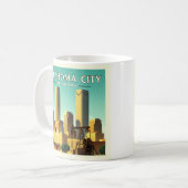 Mug Vintage Oklahoma City Oklahoma (Devant gauche)