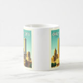 Mug Vintage Oklahoma City Oklahoma (Centre)