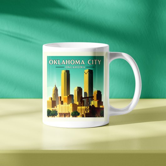Mug Vintage Oklahoma City Oklahoma
