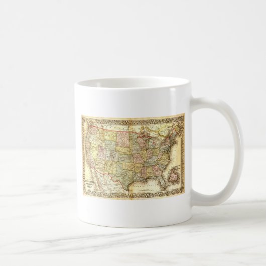 Mug Vintage Old États-Unis États-Unis (Droite)