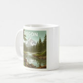Mug Vintage Oregon (Devant gauche)
