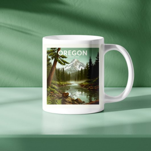 Mug Vintage Oregon