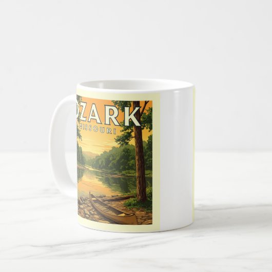 Mug Vintage Ozark Missouri (Devant gauche)