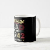 Mug Vintage papa 1942 80e anniversaire Cadeaux Hommes  (Devant droit)