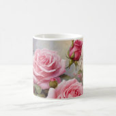 Mug Vintage Pink Roses (Centre)