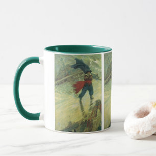 Mug Vintage Pirate, le Hollandais volant par Howard Py
