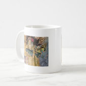 Mug Vintage Pisces femme gothique classique (Devant gauche)