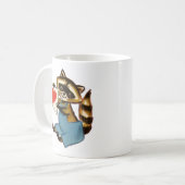 Mug Vintage Raccoon (Devant gauche)