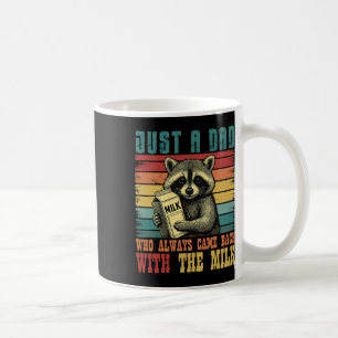 Mug Vintage Racoon Juste Un Père Qui Est Toujours Reve