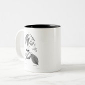 MUG vintage REDOUTÉ "CHERRIES" (Devant gauche)