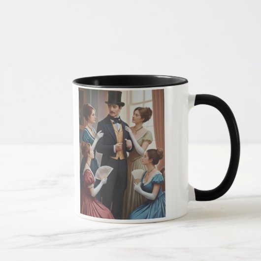Mug Vintage regency party (Droite)