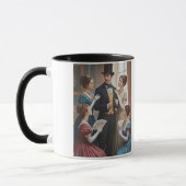 Mug Vintage regency party (Gauche)