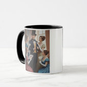 Mug Vintage regency party (Devant gauche)