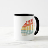 Mug Vintage Retro Je suis Joe Faire Joe (Devant droit)