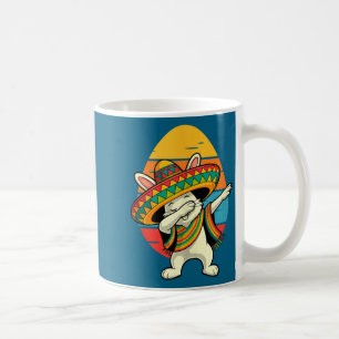 Mug Vintage rétro lapin mexicain de Pâques dabbing
