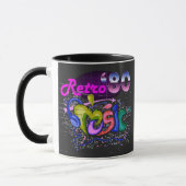 Mug Vintage Retro Music (Gauche)