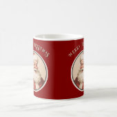 Mug Vintage Retro Père Noël (Centre)