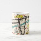 Mug Vintage Rétro Reno Nevada (Centre)