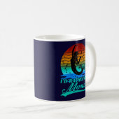 Mug Vintage Retro Sunset Plutôt Être Une Sirène (Devant droit)